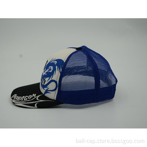 Fashion Custom Printed Trucker Hat Plain Black Trucker Hats